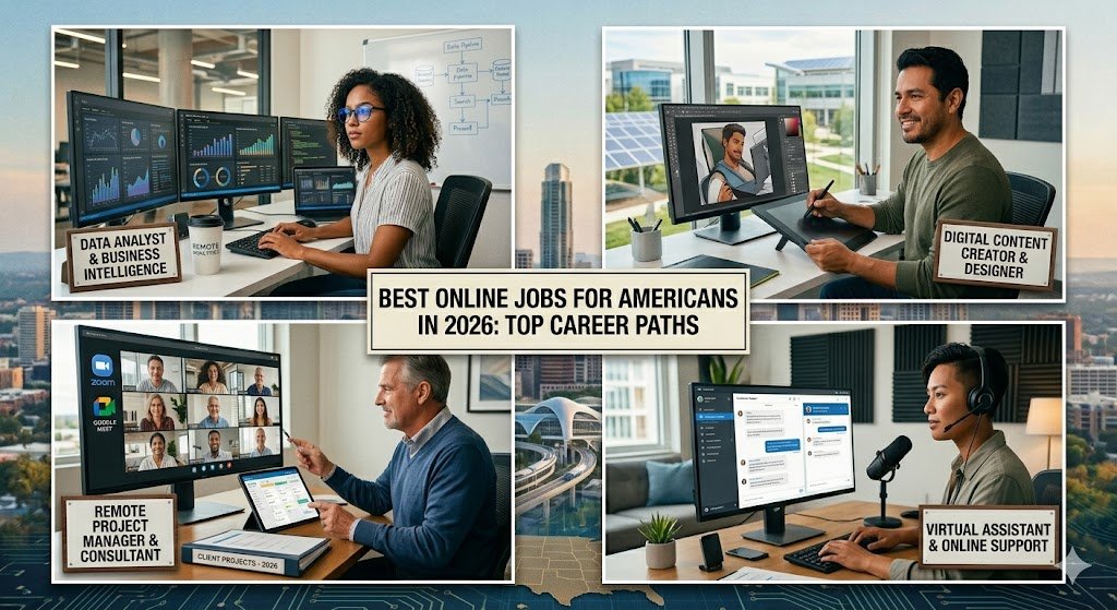 Best Online Jobs for Americans in 2026