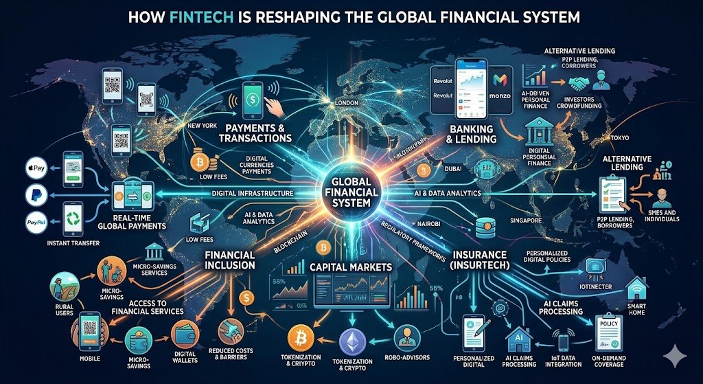 How FinTech is Reshaping the Global Financial System